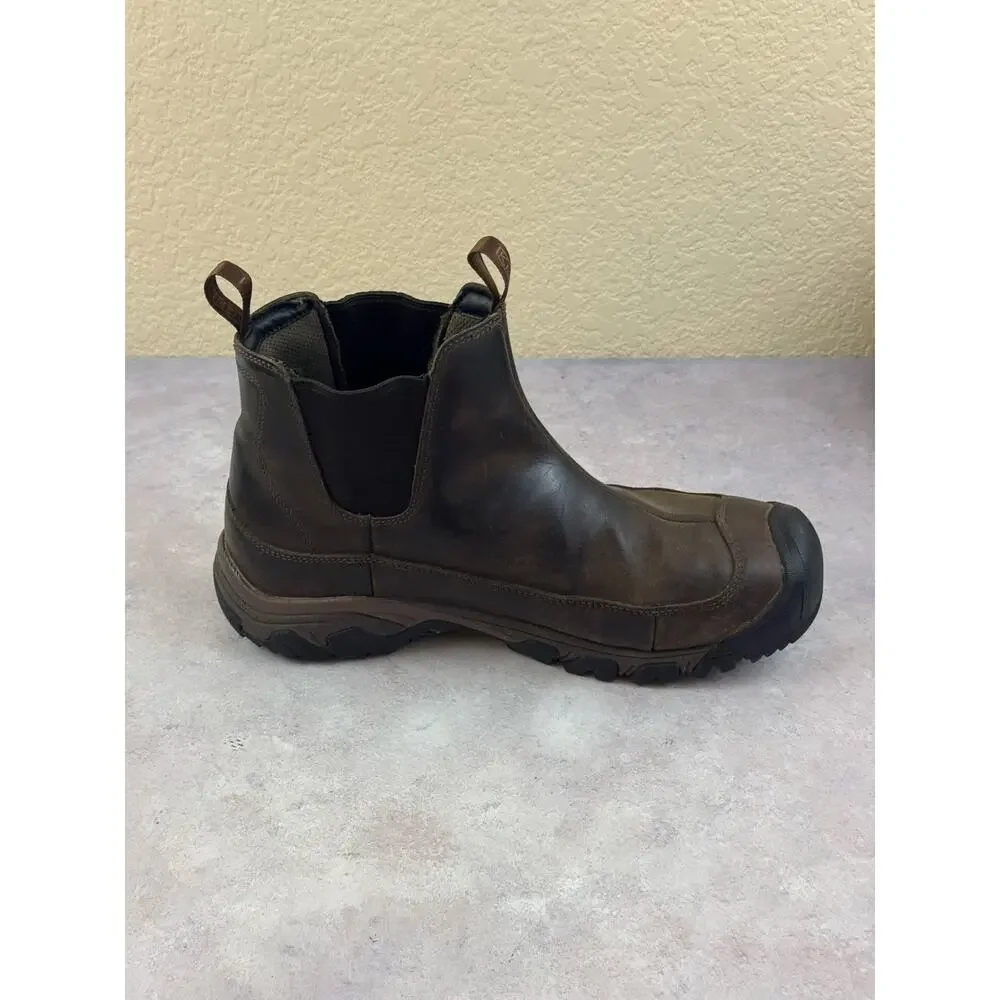 Keen Anchorage III Waterproof Boot Dark Earth Mulch Mens Size 11.5 Hiking